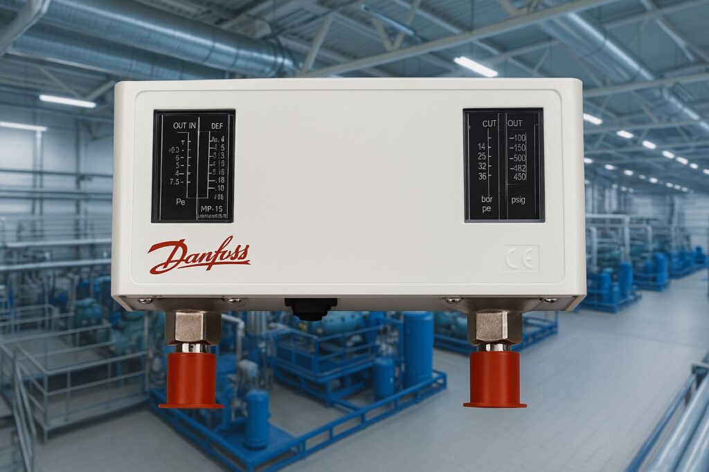 Công Tắc Áp Suất Danfoss – Giải Pháp An Toàn, Tin Cậy Cho Hệ Thống Lạnh Công Nghiệp