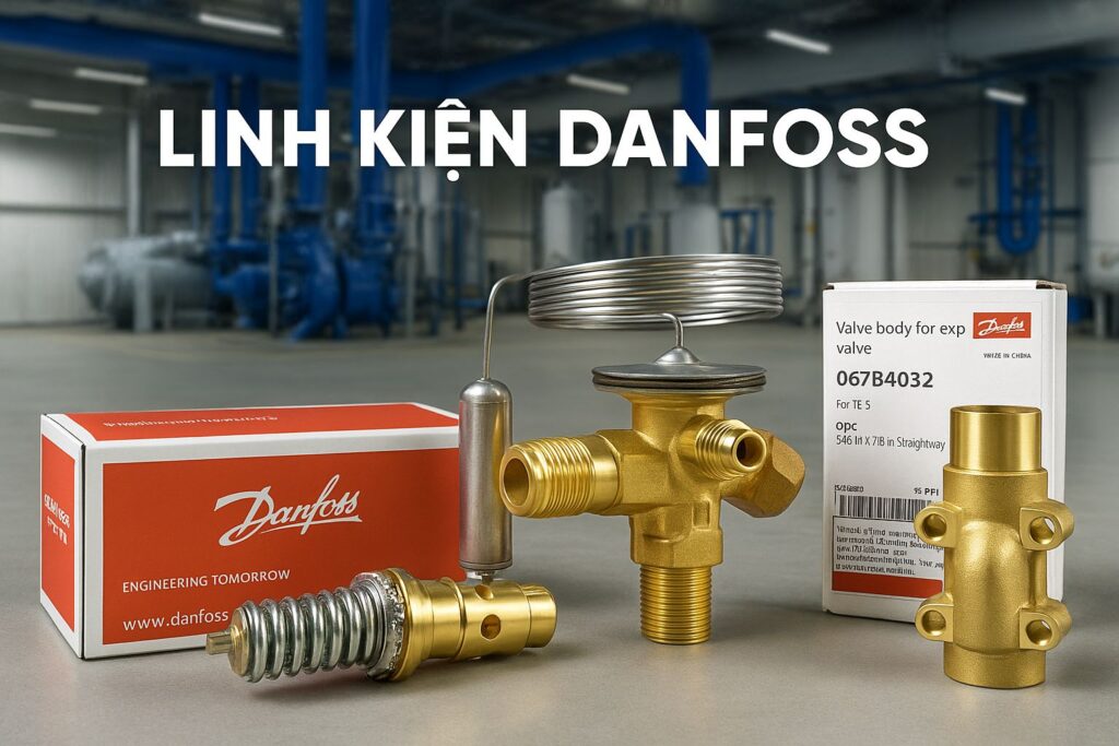Linh Kiện Danfoss – Giải Pháp Hoàn Hảo Cho Hệ Thống Lạnh Công Nghiệp Và Thương Mại